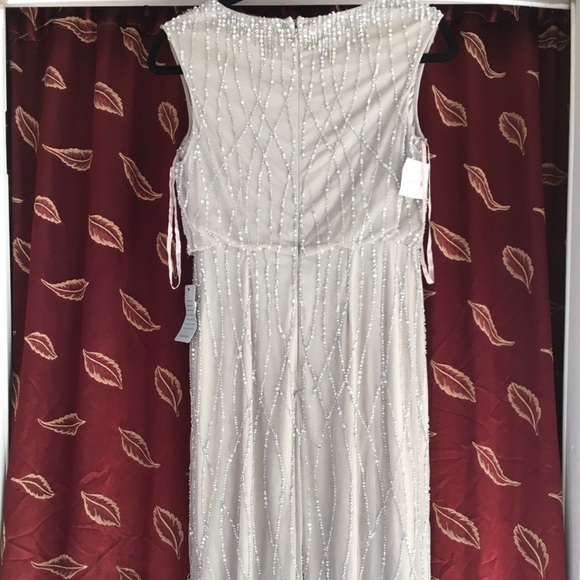 NWT Adrianna Papell beaded gown - Picture 5 of 6